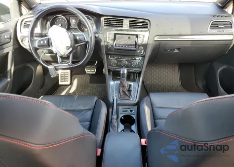 2015 Volkswagen Gti из США, поврежденный, VIN 3VW4T7AU7FM080757